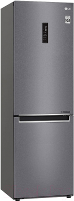 Холодильник с морозильником LG DoorCooling+ GA-B509MLSL