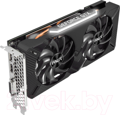 Видеокарта Palit GeForce GTX 1660 Super GamingPro OC (NE6166SS18J9-1160A)