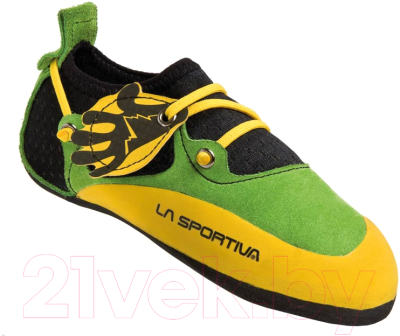 Скальные туфли La Sportiva Stickit 802 (р-р 32, лайм/желтый)