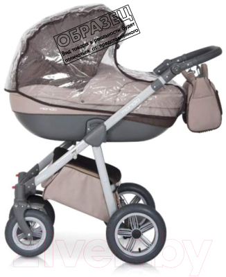 Детская универсальная коляска Expander Mondo Grey 3 в 1 (09/navy/white)