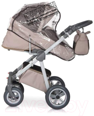 Детская универсальная коляска Expander Mondo Grey 3 в 1 (09/navy/white)