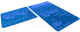 Набор ковриков Shahintex Vintage SHV001 60x100/60x50 (синий) - 