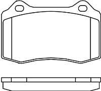 

Тормозные колодки, 0986494393