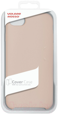 Чехол-накладка Volare Rosso Soft Suede для iPhone 7/8 (розовый песок)