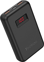 Портативное зарядное устройство Yoobao Power Bank PD10 (черный) - 