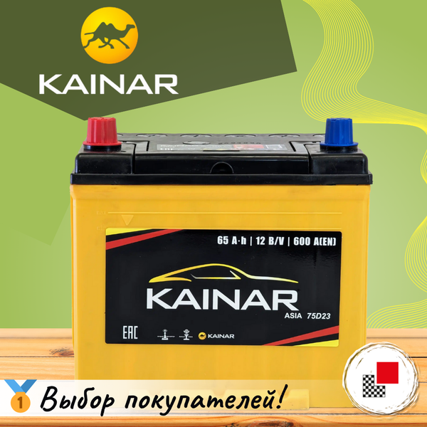 Автомобильный аккумулятор Kainar Asia JL+ / 062 22 40 02 0131 08 11 0 R (65 А/ч)