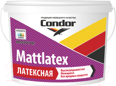 Краска CONDOR ВД Mattlatex (3.75кг)