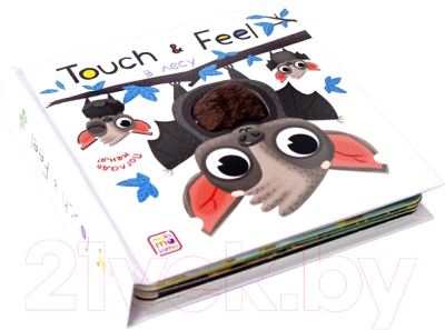 Изображение товара Развивающая книга Malamalama Touch & Feel. В лесу