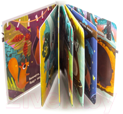 Изображение товара Развивающая книга Malamalama Touch & Feel. В лесу