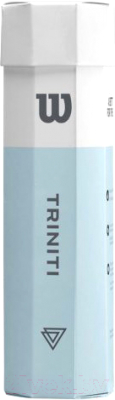 Изображение товара Набор теннисных мячей Wilson Triniti Tball 4 Ball Can / WRT115200
