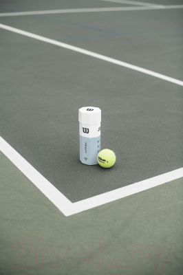 Изображение товара Набор теннисных мячей Wilson Triniti Tball 4 Ball Can / WRT115200