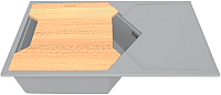 

Мойка кухонная KitKraken, Sea K-850 + разделочная доска