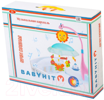 Мобиль на кроватку Babyhit Spin Dream (светло-голубой)