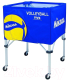 Тележка для волейбольных мячей Mikasa AC-BC200W (синий/желтый/белый) -