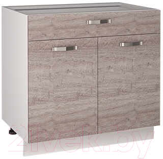 Шкаф-стол кухонный Anrex Alesia 2D1S/80-F1
