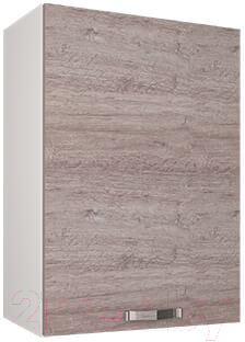 Шкаф навесной для кухни Anrex Alesia 1D/50-F1 (серый/дуб анкона)