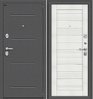 

Входная дверь, Porta S 2 104.П22 Антик cеребристый/Bianco Veralinga