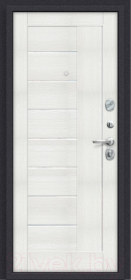 Дверь входная el'Porta Porta S 9.П29 Almon 28/Bianco Veralinga (88x205, правая)