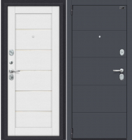 

Входная дверь el'Porta, Porta S 4.Л22 Graphite Pro/Virgin