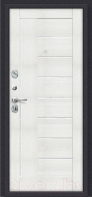 Входная дверь el'Porta Porta S 9.П29 Almon 28/Bianco Veralinga (88x205, левая)