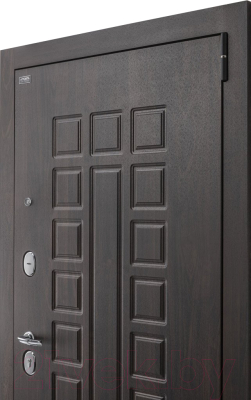 Входная дверь el'Porta Porta S 51.П61 Almon 28/Bianco Veralinga (88x205, правая)
