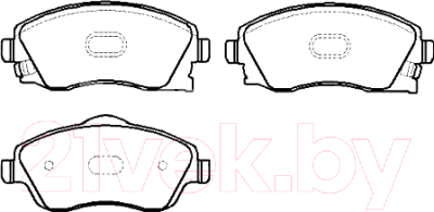 Тормозные колодки HSB HP8377