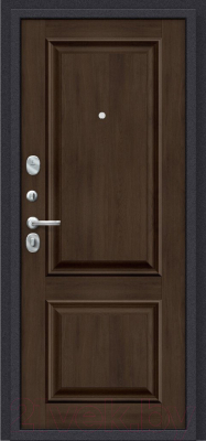 Входная дверь el'Porta Porta S 55.К12 Almon 28/Dark Oak (88x205, левая)