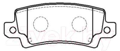 Тормозные колодки HSB HP8475