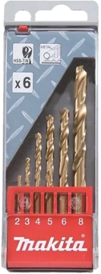 

Набор сверл Makita, D-43555