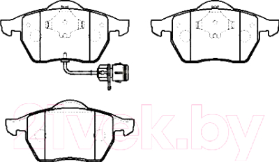 

Тормозные колодки HSB, HP8536