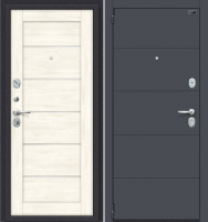 

Входная дверь el'Porta, Porta S 4.Л22 Graphite Pro/Nordic Oak