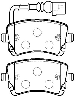 Тормозные колодки HSB HP8543 - 