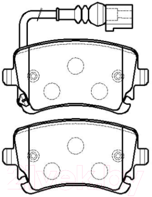 

Тормозные колодки HSB, HP8543
