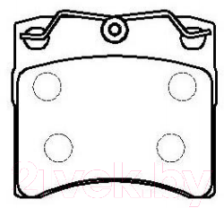 

Тормозные колодки HSB, HP8546