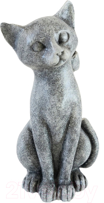 Статуэтка Нашы майстры Кот с бантом 3035 (декорированная)