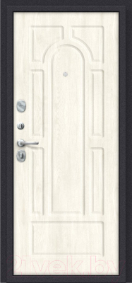 Входная дверь el'Porta Porta S 55.55 Almon 28/Nordic Oak (98x205, левая)