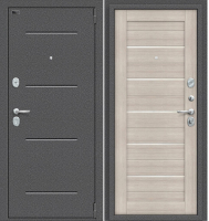 

Входная дверь, Porta S 2 104.П22 Антик серебристый/Cappuccino Veralinga