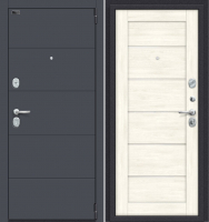 

Входная дверь el'Porta, Porta S 4.Л22 Graphite Pro/Nordic Oak