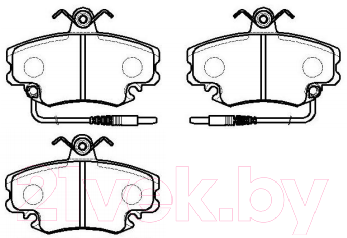 

Тормозные колодки HSB, HP9467