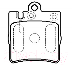 

Тормозные колодки HSB, HP9533