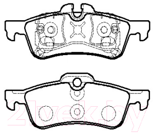 

Тормозные колодки HSB, HP9575