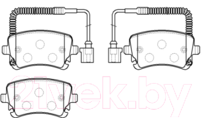 

Тормозные колодки HSB, HP9884