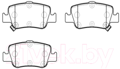 

Тормозные колодки HSB, HP9915