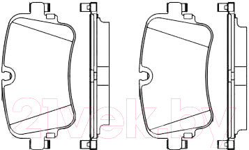 

Тормозные колодки Bosch, 0986495426