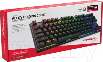 Клавиатура HyperX Alloy Origins Core / HX-KB7RDX-RU