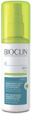 Дезодорант-спрей Bioclin Deo 24ч без запаха для чувствительной кожи (100мл)