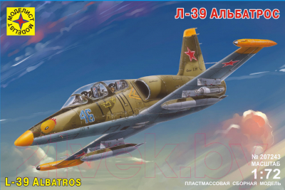 Сборная модель Моделист Самолет Л-39 Альбатрос 1:72 / 207243