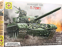 

Сборная модель Моделист, Танк Т-72М1 1:48 / 304872