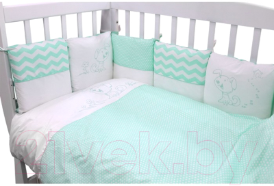 

Комплект постельный в кроватку Топотушки, Гав-Гав / 671/7