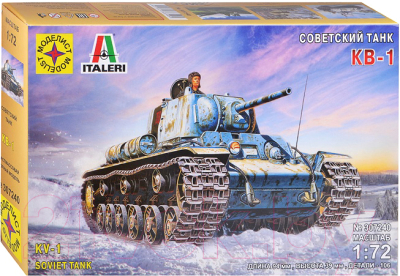 Сборная модель Моделист Советский танк КВ-1 1:72 / 307240